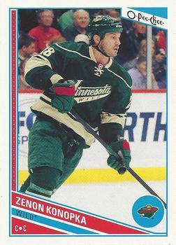 #60 Zenon Konopka - Minnesota Wild - 2013-14 O-Pee-Chee Hockey