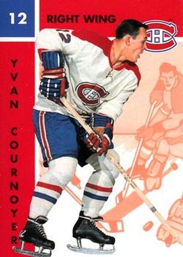 #60 Yvan Cournoyer - Montreal Canadiens - 1995-96 Parkhurst 1966-67 Hockey