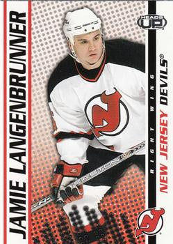 #60 Jamie Langenbrunner - New Jersey Devils - 2003-04 Pacific Heads Up Hockey