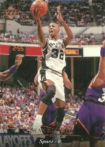 #60 Sean Elliott - San Antonio Spurs - 1995-96 Upper Deck Basketball