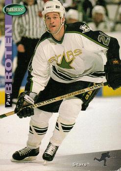 #60 Paul Broten - Dallas Stars - 1994-95 Parkhurst Hockey