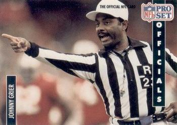 #360 Johnny Grier - - 1991 Pro Set Football