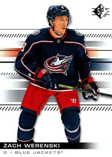 #60 Zach Werenski - Columbus Blue Jackets - 2019-20 SP Hockey