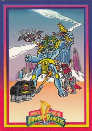 #60 Battle Action - 1994 Collect-A-Card Power Rangers