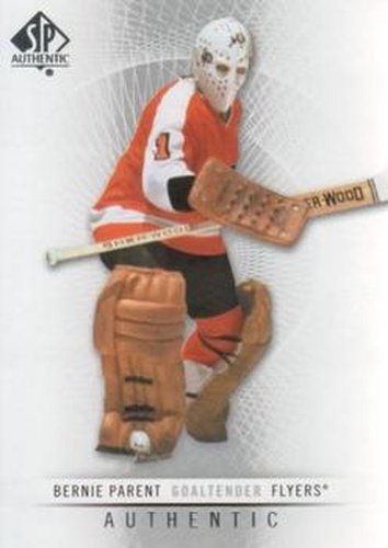 #60 Bernie Parent - Philadelphia Flyers - 2012-13 SP Authentic Hockey
