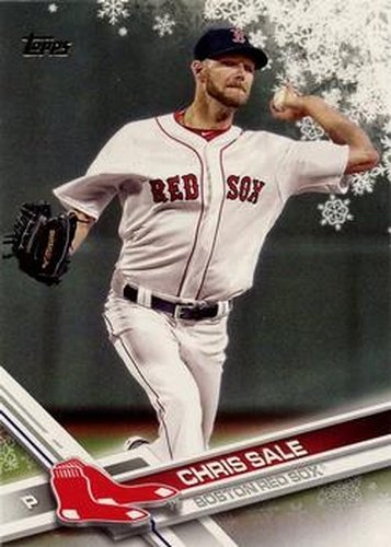 #HMW60 Chris Sale - Boston Red Sox - 2017 Topps Holiday Baseball
