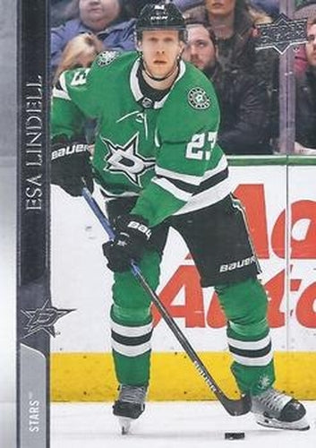 #60 Esa Lindell - Dallas Stars - 2020-21 Upper Deck Hockey