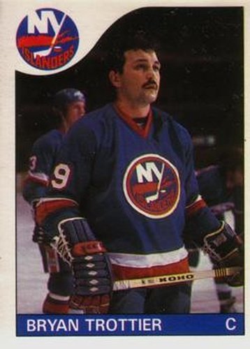 #60 Bryan Trottier - New York Islanders - 1985-86 O-Pee-Chee Hockey