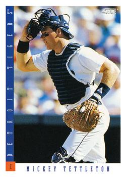 #60 Mickey Tettleton - Detroit Tigers - 1993 Score Baseball