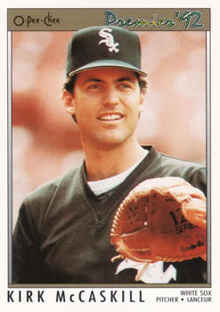 #60 Kirk McCaskill - Chicago White Sox - 1992 O-Pee-Chee Premier Baseball