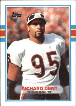 #60 Richard Dent - Chicago Bears - 1989 Topps Football