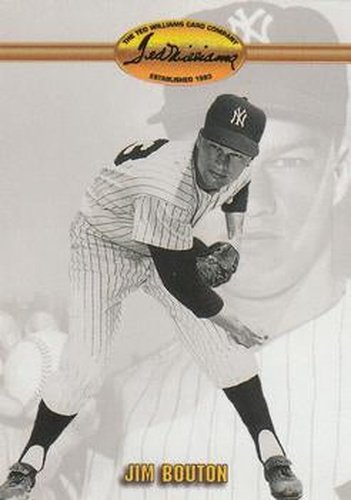 #60 Jim Bouton - New York Yankees - 1993 Ted Williams Baseball