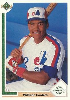 #60 Wil Cordero - Montreal Expos - 1991 Upper Deck Baseball