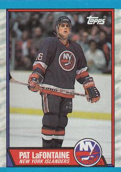 #60 Pat LaFontaine - New York Islanders - 1989-90 Topps Hockey