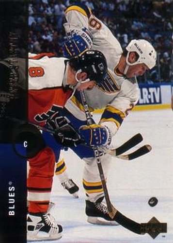 #60 Peter Stastny - St. Louis Blues - 1994-95 Upper Deck Hockey