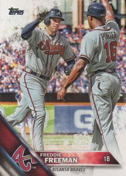 #HMW60 Freddie Freeman - Atlanta Braves - 2016 Topps Holiday Baseball