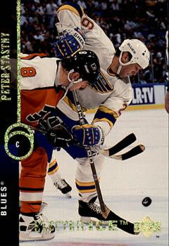 #60 Peter Stastny - St. Louis Blues - 1994-95 Upper Deck Hockey - Electric Ice