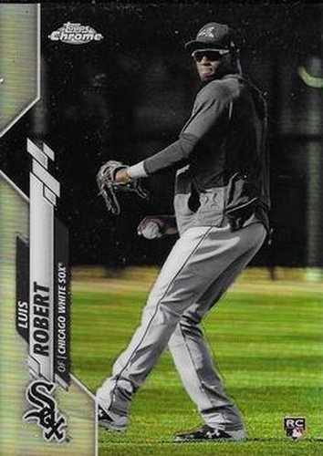#60b Luis Robert - Chicago White Sox - 2020 Topps Chrome Baseball