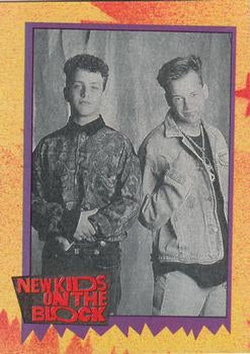 #60c Joe on TV? - 1989 Topps New Kids on the Block