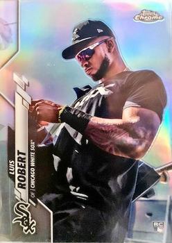 #60c Luis Robert - Chicago White Sox - 2020 Topps Chrome Baseball