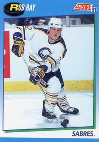 #610 Robert Ray - Buffalo Sabres - 1991-92 Score Canadian Hockey