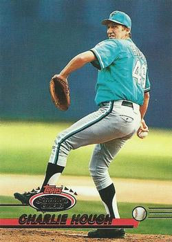 #610 Charlie Hough - Florida Marlins - 1993 Stadium Club Baseball