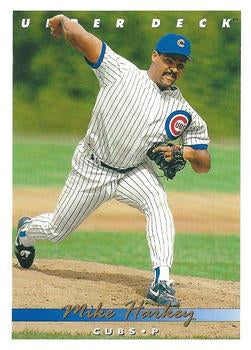 #610 Mike Harkey - Chicago Cubs - 1993 Upper Deck Baseball