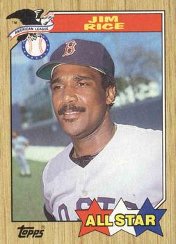 #610 Jim Rice - Boston Red Sox - 1987 Topps Baseball