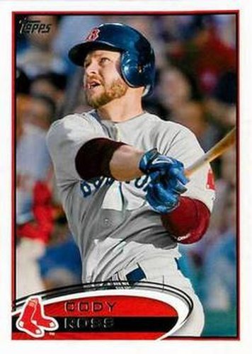 #610 Cody Ross - Boston Red Sox - 2012 Topps Baseball