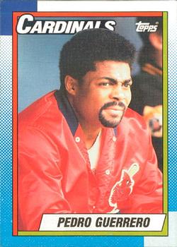 #610 Pedro Guerrero - St. Louis Cardinals - 1990 O-Pee-Chee Baseball