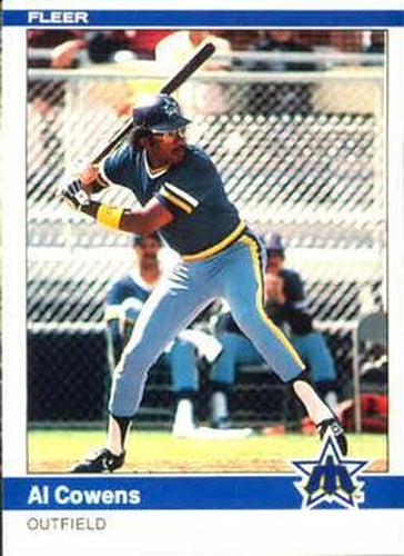 #610 Al Cowens - Seattle Mariners - 1984 Fleer Baseball