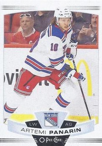 #610 Artemi Panarin - New York Rangers - 2019-20 O-Pee-Chee Update Hockey