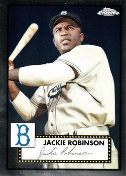 #610 Jackie Robinson - Brooklyn Dodgers - 2021 Topps Chrome Platinum Anniversary Baseball