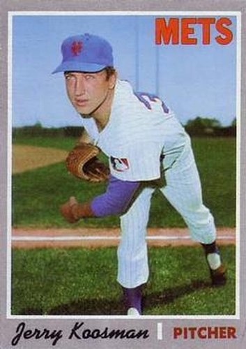 #610 Jerry Koosman - New York Mets - 1970 Topps Baseball