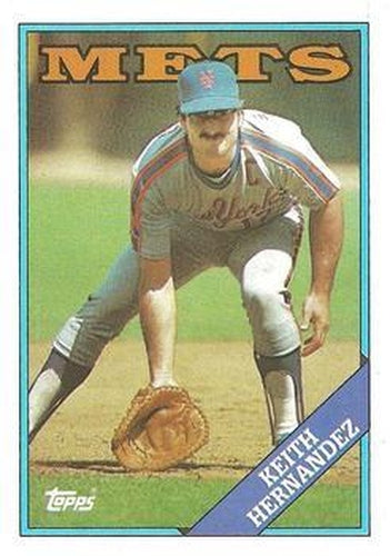 #610 Keith Hernandez - New York Mets - 1988 Topps Baseball