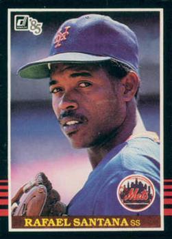 #610 Rafael Santana - New York Mets - 1985 Donruss Baseball