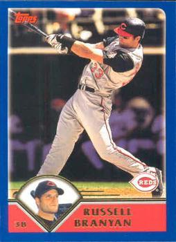 #610 Russell Branyan - Cincinnati Reds - 2003 Topps Baseball