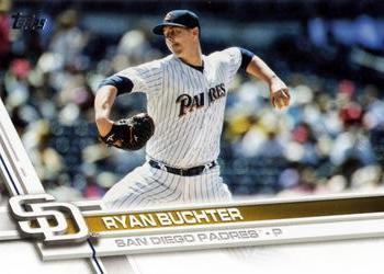 #610 Ryan Buchter - San Diego Padres - 2017 Topps Baseball