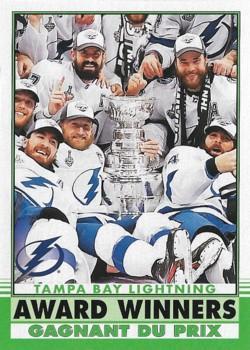 #610 Tampa Bay Lightning - Tampa Bay Lightning - 2020-21 O-Pee-Chee Update Retro Hockey