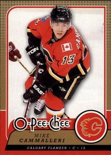 #610 Mike Cammalleri - Calgary Flames - 2008-09 O-Pee-Chee Hockey