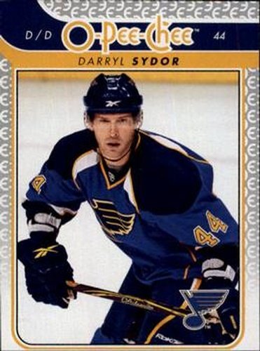 #611 Darryl Sydor - St. Louis Blues - 2009-10 O-Pee-Chee Hockey