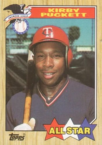 #611 Kirby Puckett - Minnesota Twins - 1987 Topps Baseball