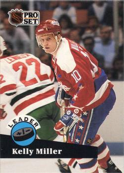 #611 Kelly Miller - 1991-92 Pro Set Hockey