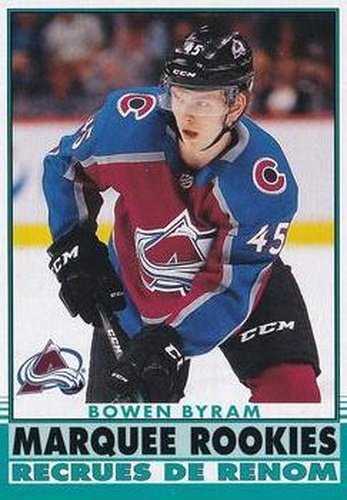 #611 Bowen Byram - Colorado Avalanche - 2020-21 O-Pee-Chee Update Retro Hockey