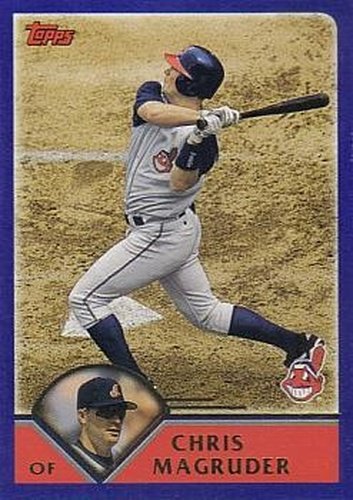 #611 Chris Magruder - Cleveland Indians - 2003 Topps Baseball