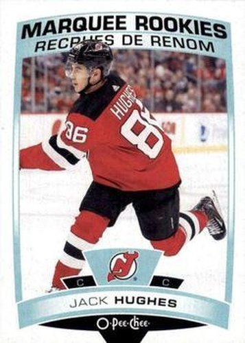 #611 Jack Hughes - New Jersey Devils - 2019-20 O-Pee-Chee Update Hockey