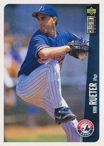 #611 Kirk Rueter - Montreal Expos - 1996 Collector's Choice Baseball
