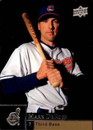 #611 Mark DeRosa - Cleveland Indians - 2009 Upper Deck Baseball