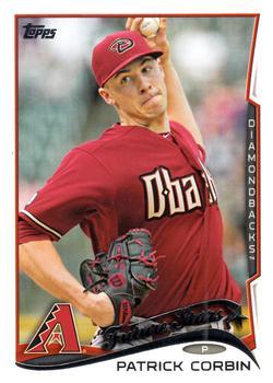 #611 Patrick Corbin - Arizona Diamondbacks - 2014 Topps Baseball