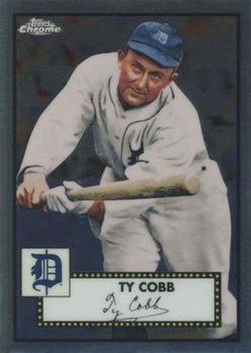 #611 Ty Cobb - Detroit Tigers - 2021 Topps Chrome Platinum Anniversary Baseball